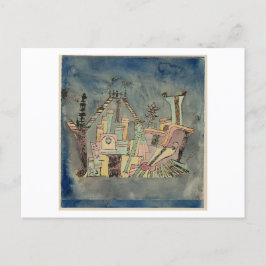 Paul Klee, "Tuin op puin", 1923 Briefkaart