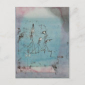 Paul Klee Twittering Machine Briefkaart (Voorkant)