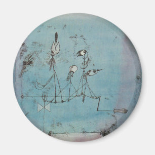 Paul Klee Twittering Machine Magnet