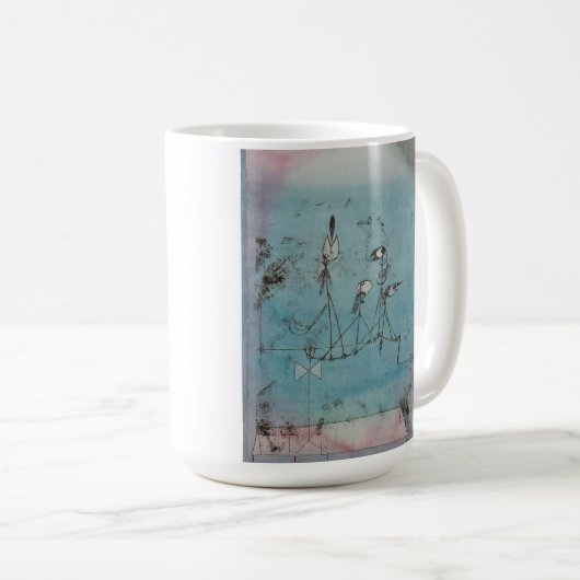 Paul Klee Twittering Machine Mok (Voorkant rechts)