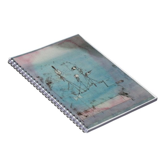 Paul Klee Twittering Machine Notebook Notitieboek (Rechterzijde)