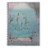 Paul Klee Twittering Machine Notebook Notitieboek (Voorkant)