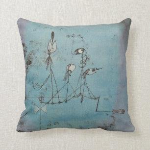 Paul Klee Twittering Machine Pillow Kussen