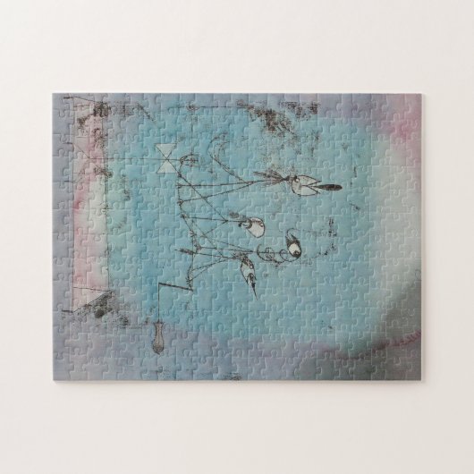 Paul Klee Twittering Machine Puzzle Legpuzzel (Horizontaal)