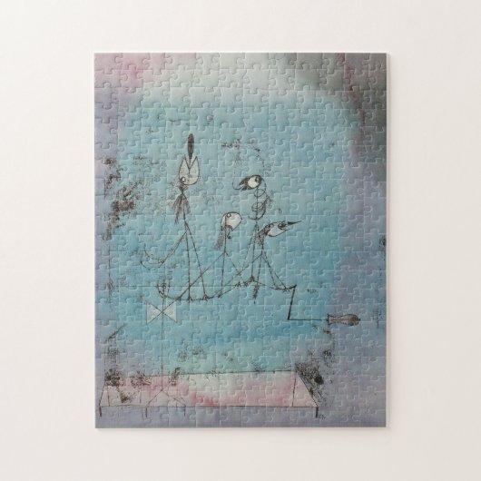 Paul Klee Twittering Machine Puzzle Legpuzzel (Verticaal)