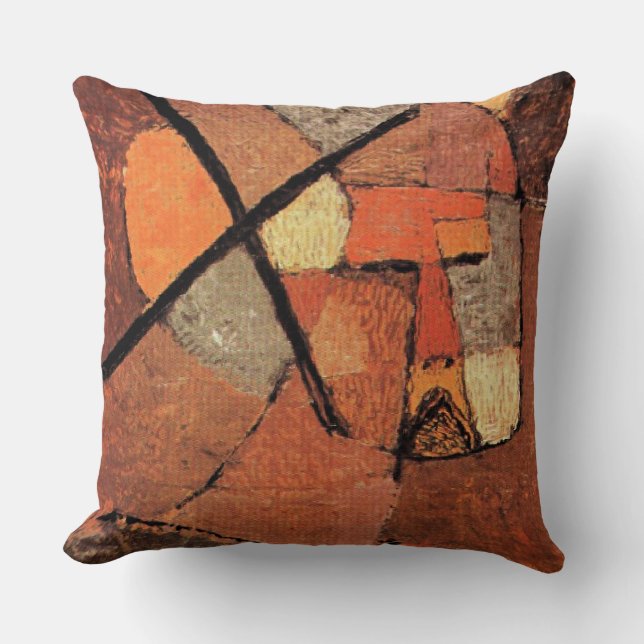 Paul Klee, uit de lijst geslagen, Kussen (Voorkant)