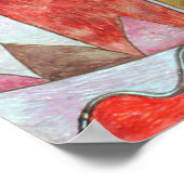 Paul Klee-Uitzicht in het vruchtbare land Poster (Hoek)