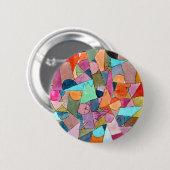 Paul Klee Untitled Ronde Button 5,7 Cm (Voorkant /achterkant)