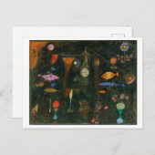 Paul Klee, 'Vismagie', 1925 Briefkaart (Voorkant / Achterkant)