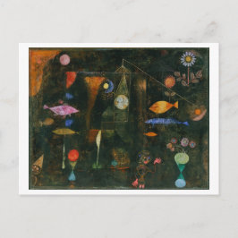 Paul Klee, 'Vismagie', 1925 Briefkaart