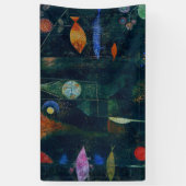 Paul Klee Vismagie Abstracte Schilderkunst Grafisc Spandoek (Verticaal)