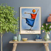 Paul Klee Vogelverschrikker Poster Abstract Modern