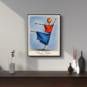 Paul Klee Vogelverschrikker Poster Abstract Modern