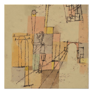 Paul Klee voor de feestelijkheid Perfect Poster