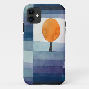 Paul Klee Voorbode van Herfst Blauwe Moderne Abstr Case-Mate iPhone Case