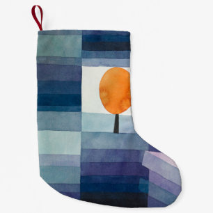 Paul Klee Voorbode van Herfst Blauwe Moderne Abstr Kleine Kerstsok
