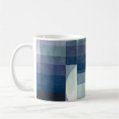 Paul Klee Voorbode van Herfst Blauwe Moderne Abstr Koffiemok (Links)