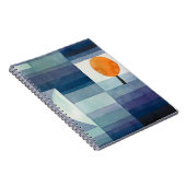 Paul Klee Voorbode van Herfst Blauwe Moderne Abstr Notitieboek (Rechterzijde)