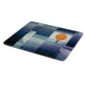 Paul Klee Voorbode van Herfst Blauwe Moderne Abstr Snijplank (Hoek)