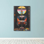 Paul Klee zat hier Canvas Afdruk (Insitu (Houten vloer))