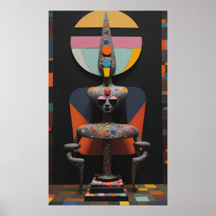 Paul Klee zat hier Poster