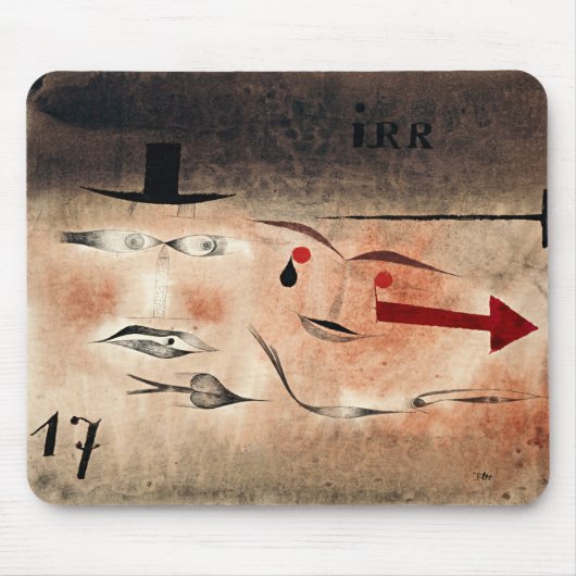 Paul Klee - Zeventien, gek Muismat (Voorkant)