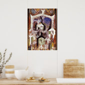 Paul Klee - zomerhuisjes Poster (Keuken)