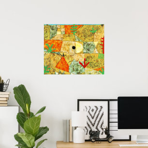 Paul Klee - Zuidelijke tuinen, Poster