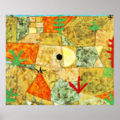 Paul Klee - Zuidelijke tuinen, Poster (Voorkant)