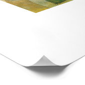 Paul Klee, zwarte kolommen in een landschap - fijn Poster (Hoek)