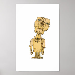 Paul Klee's Geest van een Genie Poster