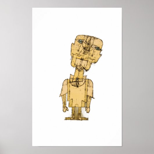 Paul Klee's Geest van een Genie Poster (Voorkant)