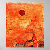 Paul Klee's kleurrijk schilderij, Marchen Poster (Voorkant)