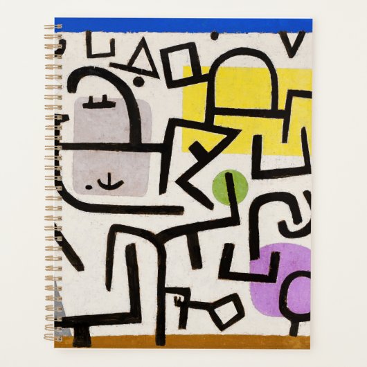 Paul Klee's rijke haven Planner (Voorkant)