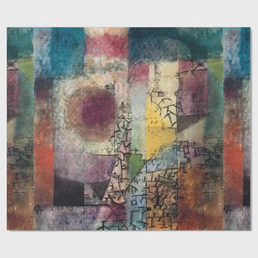 Paul Klee's Untitled Cadeaupapier (Vlak)