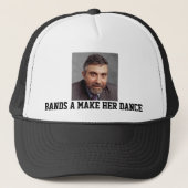 Paul Krugman Bands a make her Dance Trucker Hat Trucker Pet (Voorkant)