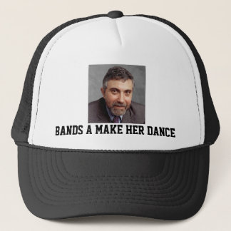Paul Krugman Bands a make her Dance Trucker Hat Trucker Pet