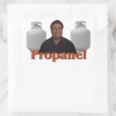 Paul Lall - Propaan Sticker! Rechthoekige Sticker (Tas)