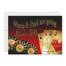 Paul Las Vegas Deluxe bruiloft | rood zwart goud