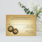 Paul Las Vegas VIP RSVP antwoord | rood (Staand voorkant)