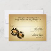 Paul Las Vegas VIP RSVP-reactie | rood RSVP Kaartje (Voorkant)