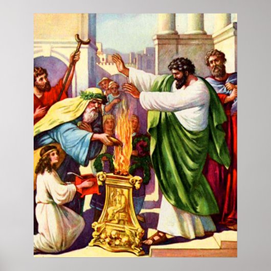 paul man een zwak poster in lystra (Voorkant)