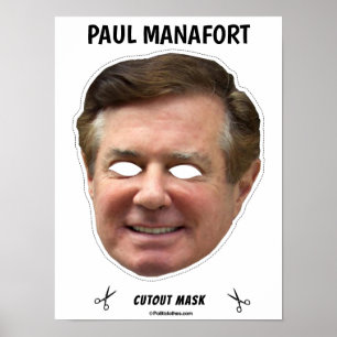 PAUL MANAFORT Halloween Masker Poster
