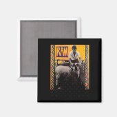 Paul McCartney Sticker 4 Magneet (Voorkant / Achterkant)