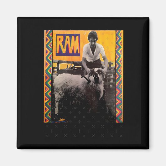 Paul McCartney Sticker 4 Magneet (Voorkant)