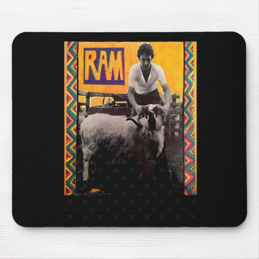 Paul McCartney Sticker 4 Muismat (Voorkant)