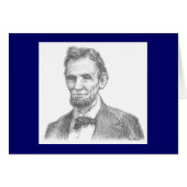 Paul McGehee "Abraham Lincoln" Kaart (Voorkant Horizontaal)