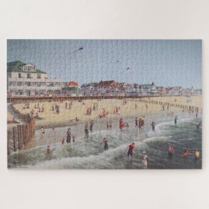 Paul McGehee "An Ocean City Memory" Jigzaag Puzzle Legpuzzel