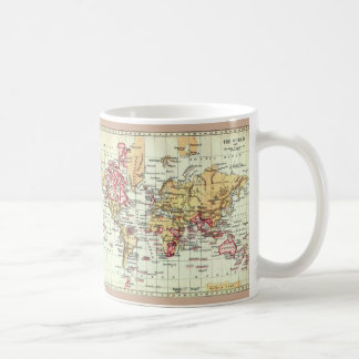 Paul McGehee "Antiek Britse Empire Map" Mok