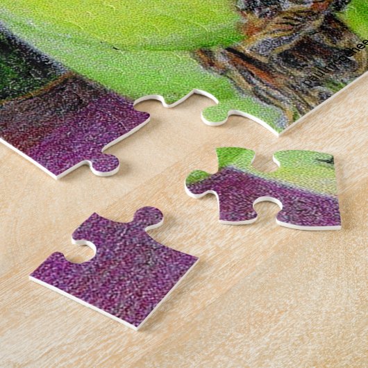 Paul McGehee "Bananas" Jigzaag Puzzle Legpuzzel (Zijkant)